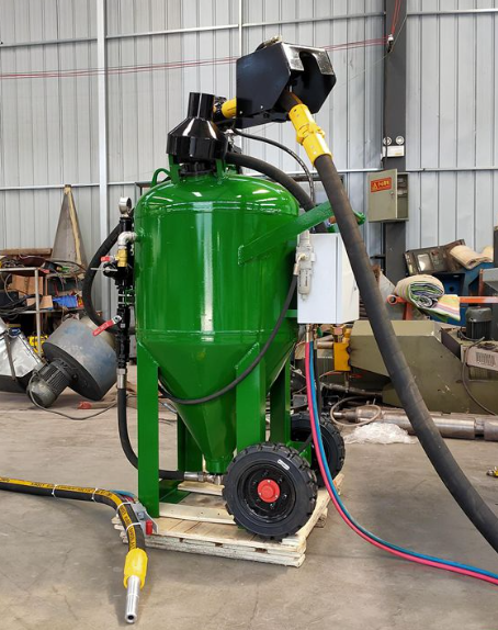 屯昌移动式喷砂机 户外施工效率翻倍